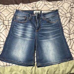 Stylish Blue Denim Shorts